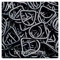 30 Stainless steel D-ring D-buckle semicircular ring Luggage hat DIY accessories Seamless steel ring Strap ring