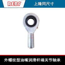 The external thread-type nozzle lubrication rod end bearing REBF-5 6 8 10 12 15 17 20 25 30