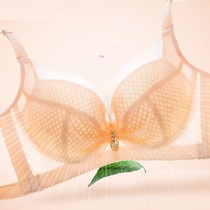 Large code thin deposit honeycomb breathable underwear Fat MM sister coalesculate bra Grand total cups Womens underwear Summer 95Cb