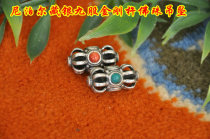 Vajra Xingyue Bodhi beads accessories Tibetan Tibetan silver Vajra instruments pendant DIY bracelet accessories