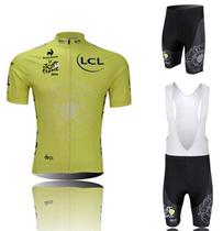 cycling wear 2014 yellow ring French flowers cooling summer cycling short-sleeved cycling suit men
