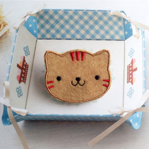 Embroidery Korean version of new cute kitten creative fashion cloth patch patch can be hot patch patch small