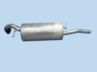 Special offer Toyota Weizhi double-layer thickened stainless steel exhaust pipe muffler muffler rear section