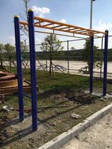 Ladder outdoor community fitness path Park Square fitness equipment ladder ladder climbing ladder National