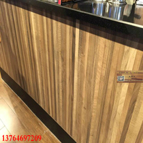 Imported paint-free wood grain fireproof decorative board Furniture decorative board KFC chain special fireproof board Wear-resistant board