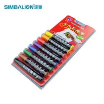 Taiwan Lion 8-color textile pigment cloth painted thick word pen Hand-painted T-shirt shoes clothes DIY pen does not fade
