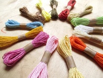 Color rope Paper rope tag Decorative wrapping paper rope Thin paper rope Rafi paper rope Paper rattan colored paper rope Decorative rope