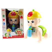 Large Electric Climb 678 Climbing Doll Will Call Mom and Dad Can Sing and Dance Electric Toys Hair