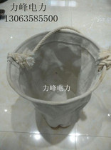 Power electrician large canvas toilet bag white sail repair kit hardware household electrician cloth kit