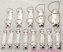 Two-hole binder Notepad clip B7 iron clip 2-hole binding clip A4 file metal clip binding clip