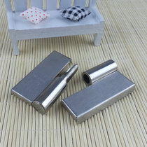 Thickened stainless steel toilet partition accessories toilet connector self-closing door lifting and unloading hinge