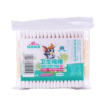 Cotton Duoduo Wooden Double-head Sanitary Cotton Rod Medical Disinfection Cotton Swab Baby Swab