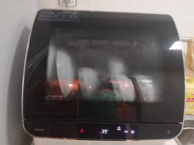 评测点评海尔HTAW50STGB洗碗机怎么样,喷淋式洗得干净吗,谁用过没有