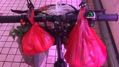 正步 亲子电动滑板车 成人迷你折叠电动车自行车小型电瓶车代步车