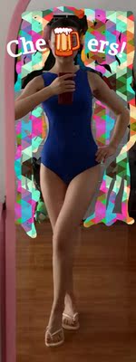 确实很漂亮,163/50,M号很合身,感觉没有卖家图片那么亮蓝。真的对肩膀、上臂和背部要求太高了,只有很瘦才不会勒肉吧?第一件连体泳衣,总的来说还是满意的。 确实很漂亮,163/50,M号很合身,感觉没有卖家图片那么亮蓝。真的对肩膀、上臂和背部要求太高了,只有很瘦才不会勒肉吧?第一件连体泳衣,总的来说还是满意的。