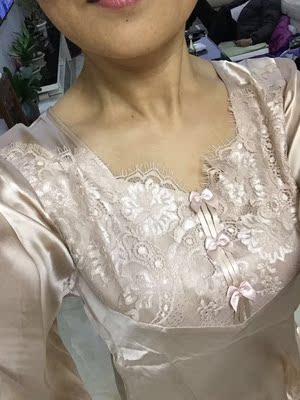 面料柔软舒适，但是有色差。和照片上的很不一样，浅了很多。