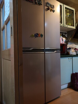 TCL BCD-398KPZ50 双开门对开四门变频电脑冰箱十字对开 节能家用