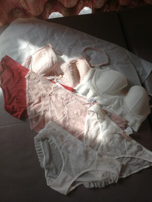 美爆了好不好，真的好好看，之前文胸在店里试过，99的活动真的太合适了，也就半价就买到了，灰常少女心了