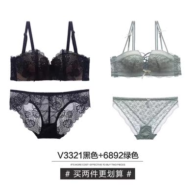 绿色的很好看 穿着也还不错 价格还那么便宜 唯一一点就是绿色的内裤很小