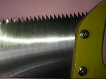 Bakelite hand saw with a good steel mouth