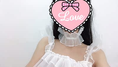 很好看，白色的欧根纱连衣裙，漂亮的透视小裙子，喜欢