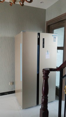 MeiLing/美菱 BCD-601WPCX 双开门冰箱 对开门家用风冷变频电冰箱