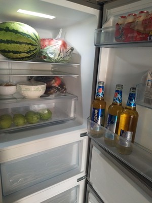 Midea/美的 BCD-258WTM(E)三门冰箱风冷无霜节能家用三门电冰箱