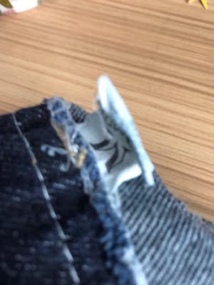 发的旧的过来！明显穿过的！