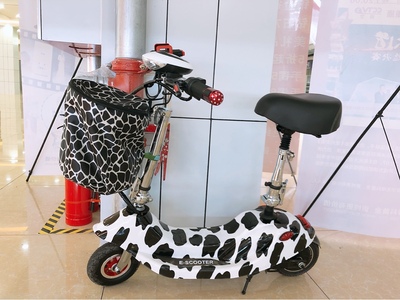 emicro小海豚女性电动车成人小型电瓶车迷你代步车折叠电动滑板车