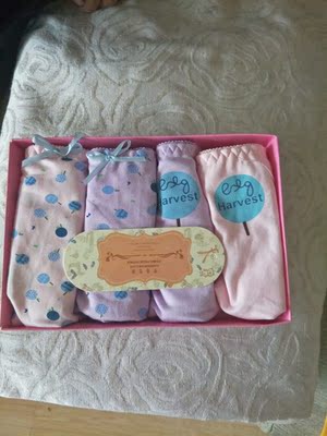 女士三角裤收到了，质量非常好，是纯棉的，穿着非常舒服，款式也非常好看。