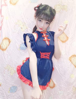 感觉一次性买了两套泳衣哎！哇哈哈 这个上身真的很好看！很赞的中国风 ～(>^&omega;^<)围裙脱掉就超显身材！喜欢73今年夏天各种款！买爆！