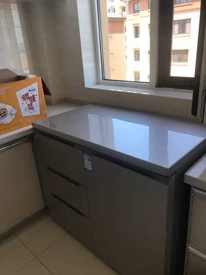 尊贵 BCD-210CV卧式橱柜冰箱推拉抽屉嵌入式家用冰箱矮冰箱