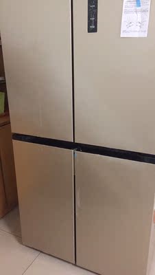 Midea/美的 BCD-468WTPM(E)十字门冰箱双开门风冷变频家用电冰箱