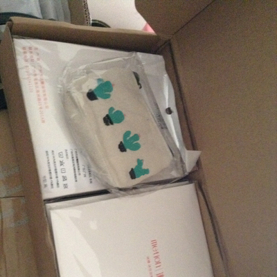 一大盒，送了个零钱袋，就是有点小。