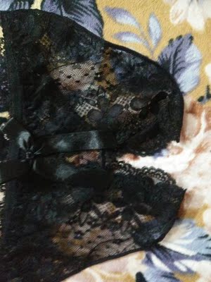 颜色艳丽，做工精细；低腰小巧，洞口刺绣恰好！薄如蝉翼，亲肤滑腻；悠悠我心，罗带轻分；欲盖弥彰，无痕苍苍；引人入胜，怕人寻问，谁家裤裤，慢捻红豆和小埠，轻拢臀部，愿借郎同住。雾失楼台，月迷津渡，流恋戏蝶时时舞，自在娇莺恰恰啼。雾里看花，水中望月，一枝红杏，满腿春色；若隐若现，芳草一片；汩汩清泉湿轻纱，五彩斑斓绕后崖。两环相扣紧搂腰，如胶似漆含通宵。