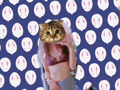 为兔子🐰疯狂打电话!真的打开新世界的大门，超适合学生党，经济实惠，颜值高，有适合小胸的码。请忽略我脏乱的背景，和睡裤😂穿着很舒服，不勒，可能还是买大了，但颜色超好看！然后就是客服人特别好，同城发货，物流很快，本来说是让晚一点发货，结果客服态度很积极，哈哈哈，发的特别早。以后还会回购的。