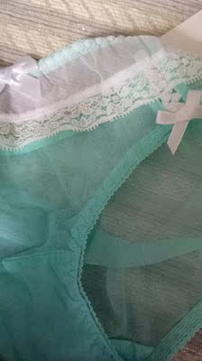 内内收到了！！老公说太性感了😂😂😂不过质量确实不错，摸着面料挺舒服的