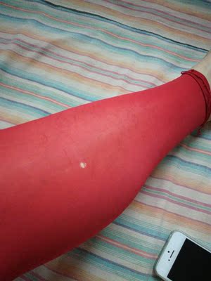 还没有穿就破了