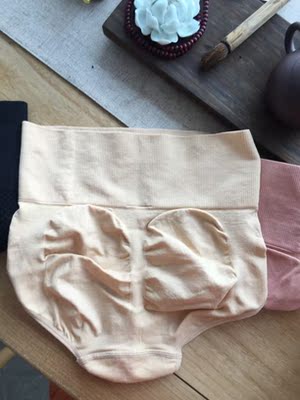 内裤收到了，高腰纯棉的，满意