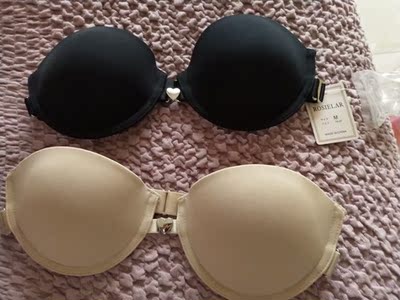 本来是想息事宁人的，但觉得确实可气，买了两个文胸穿起来跟胸上放了两盘子似的，比不穿还丑，当初明明是差评的，不晓得为什么这款就成了好评了。也好，不然我还么机会再来告诉大家真像了。肉色的我洗过一次水，黑色的还是新的大家看的到吊牌都在。本来开始有个差评的，结果店家打电话叫我帮忙删除了，她说她们是小本生意，也不容易。货是直接从厂家发的，她们不知道货的真实情况。说会告诉厂家改进的，（亏我当时下单还让她们检查好质量，结果别人老板都没见过货，我也是无语了）说她们有点小心意。说实话，两个内衣我都不想要了，我还在乎小心意，只是想到现在钱确实不好挣，都挺不容易的。就删除了。当然我既然删了，心意肯定是要领的。老板也真是扣发了两元红包给我，这是让我最生气，你不能大大方方发五元嘛，两元也好，五元也罢现在能做个啥子事。简直就是敷衍我，我就是觉得自己被敷衍了，感觉不爽。我这两款都是全新的，谁要？两款都是中号75c，只要80元两款，运费我出。