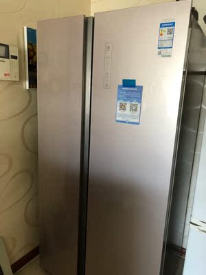 Haier/海尔 BCD-651WDEC 对开门双变频风冷无霜彩晶面板节能冰箱