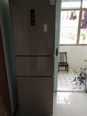 Midea/美的 BCD-230WTM(E)风冷无霜节能冰箱 家用小型三门三开门