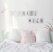 Custom INS Wind hot stamping version commemorative card birthday card confession card holiday card decoration card photo background card