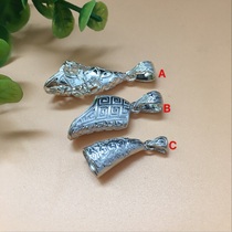 Manufacturer direct sale S925 silver inlaid with wolf braces accessories