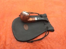 German handmade leather KU Design Yak yak Hard cow skin handmade pipe bag battle