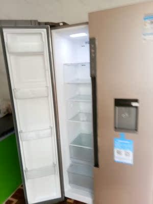 Haier/海尔 BCD-591WDVLU1 双开门对开门无霜变频节能家用电冰箱