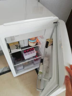 minij/小吉 BC-121C青春版 冷藏冷冻单门小型复古电冰箱家用静音