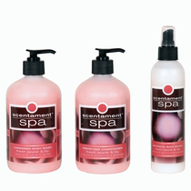 Best Shot American pet shower gel care plain perfume 3-piece set SPA series Apple Lily flavor