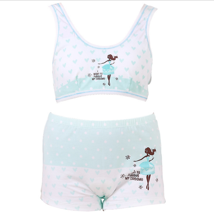 Girls' underwear, vests, developmental students, big boys and girls, 9 bras,  12-15 years old, pure cotton children's sling -  - Buy China  shop at Wholesale Price By Online English Taobao Agent