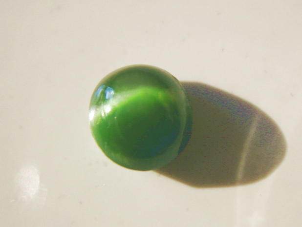 送证书天然正品透辉石猫眼彩色宝石裸石戒面1.1ct镶吊坠手链戒指